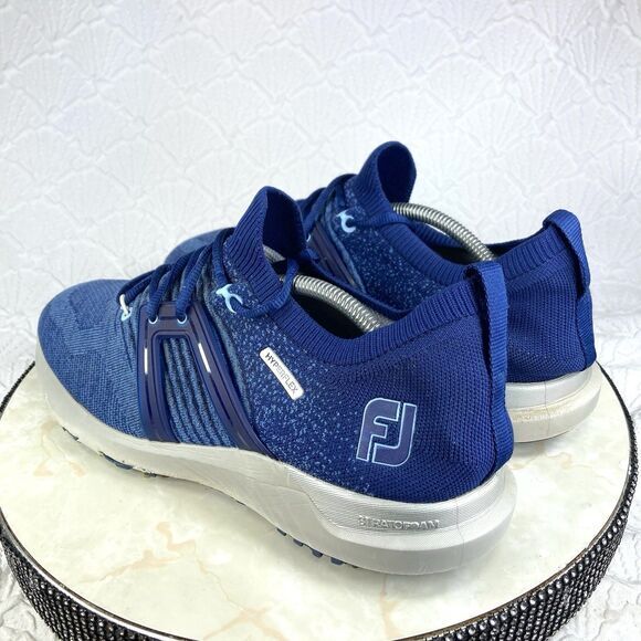 FootJoy Golf Shoes Men 11.5 Blue Hyperflex Breathable Comfort Waterproof Sneaker - Picture 7 of 11